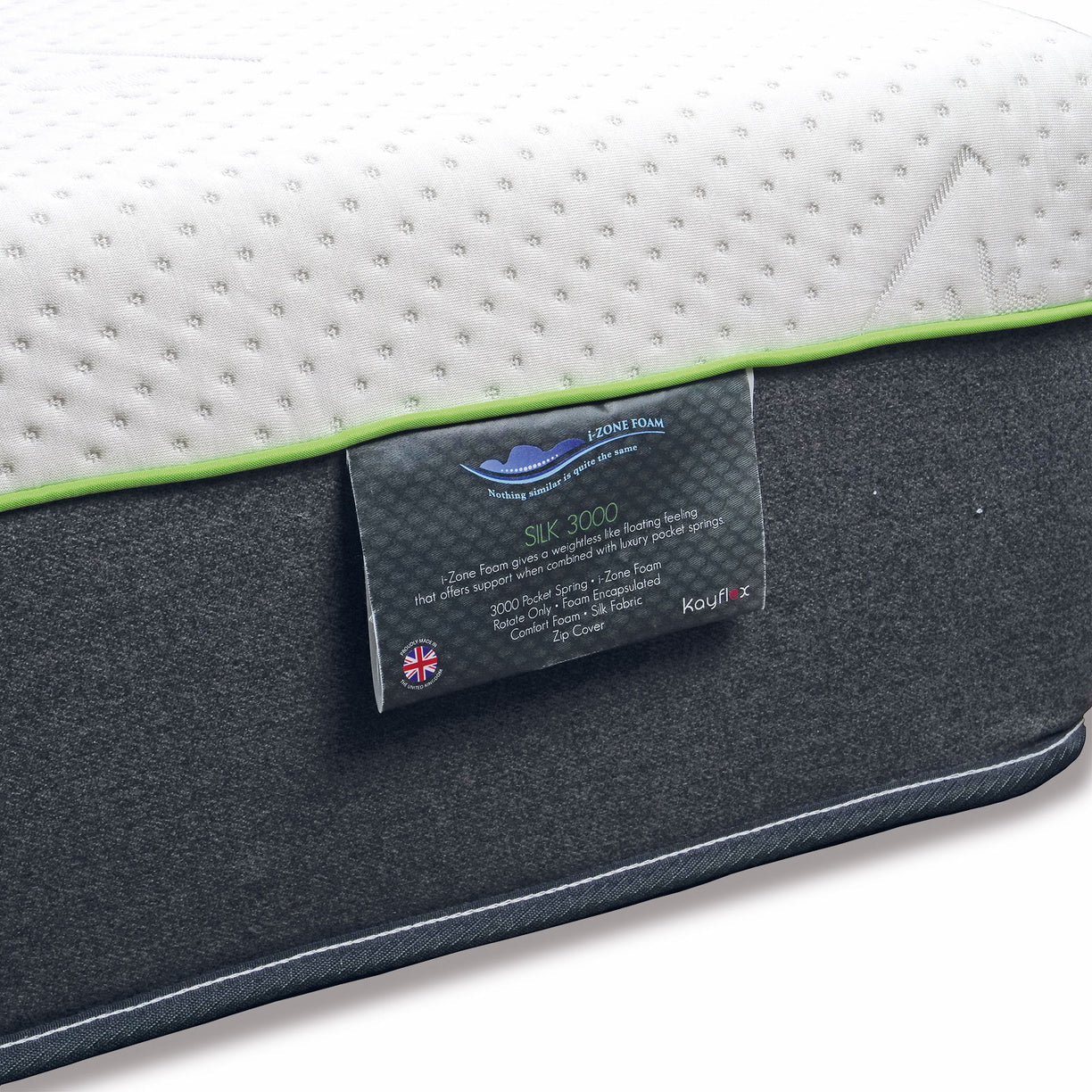 Silk 3000 I-Zone Foam Encapsulated Hybrid Pocket Sprung Mattress