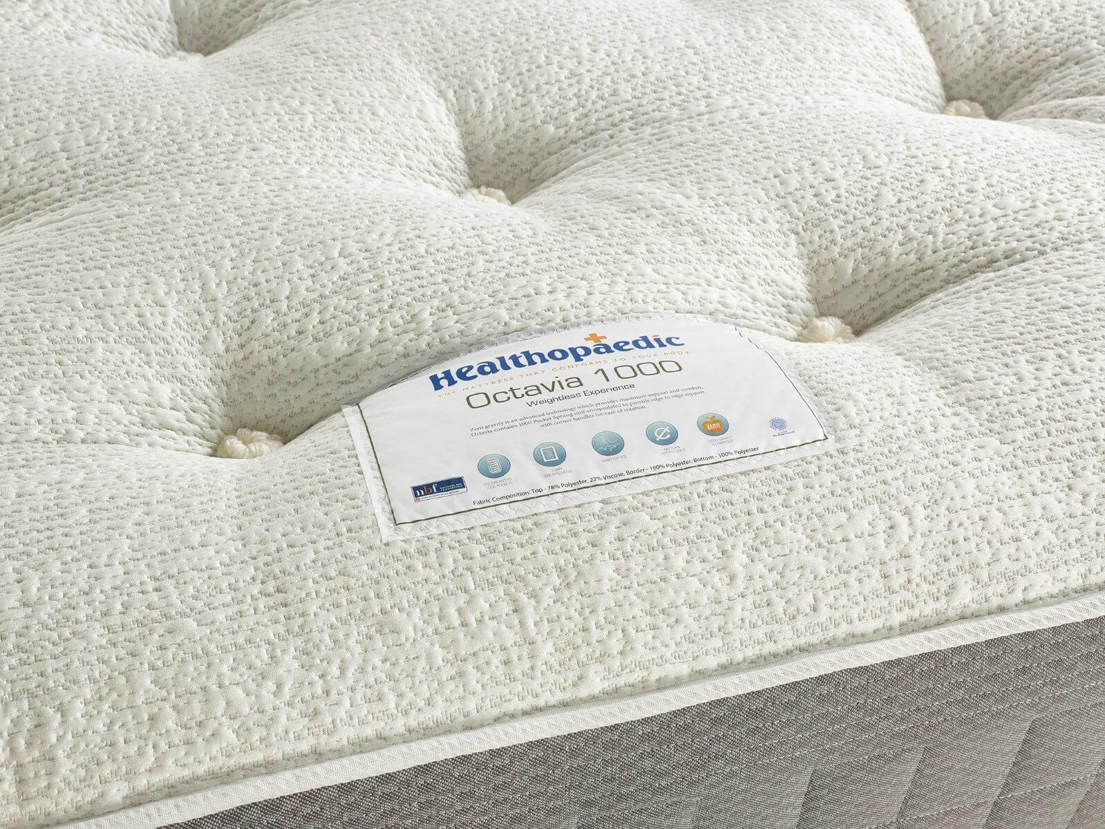 Octavia 1000 Pocket Sprung Zero Gravity Mattress