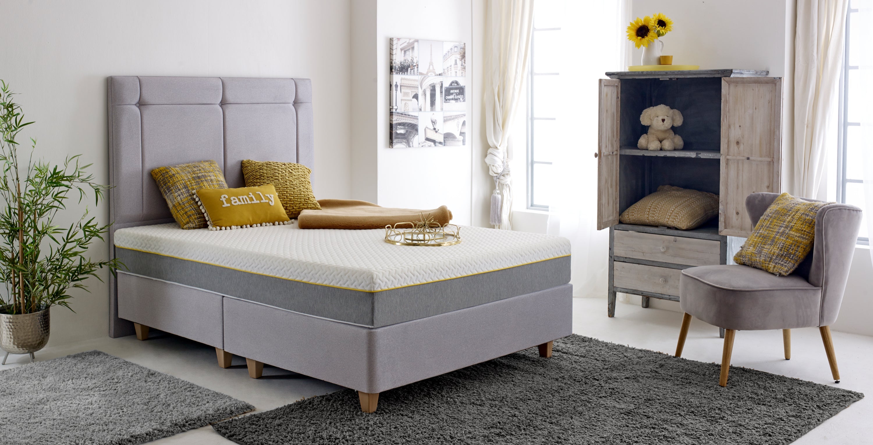 Platinum Hybrid Memory Foam Mattress