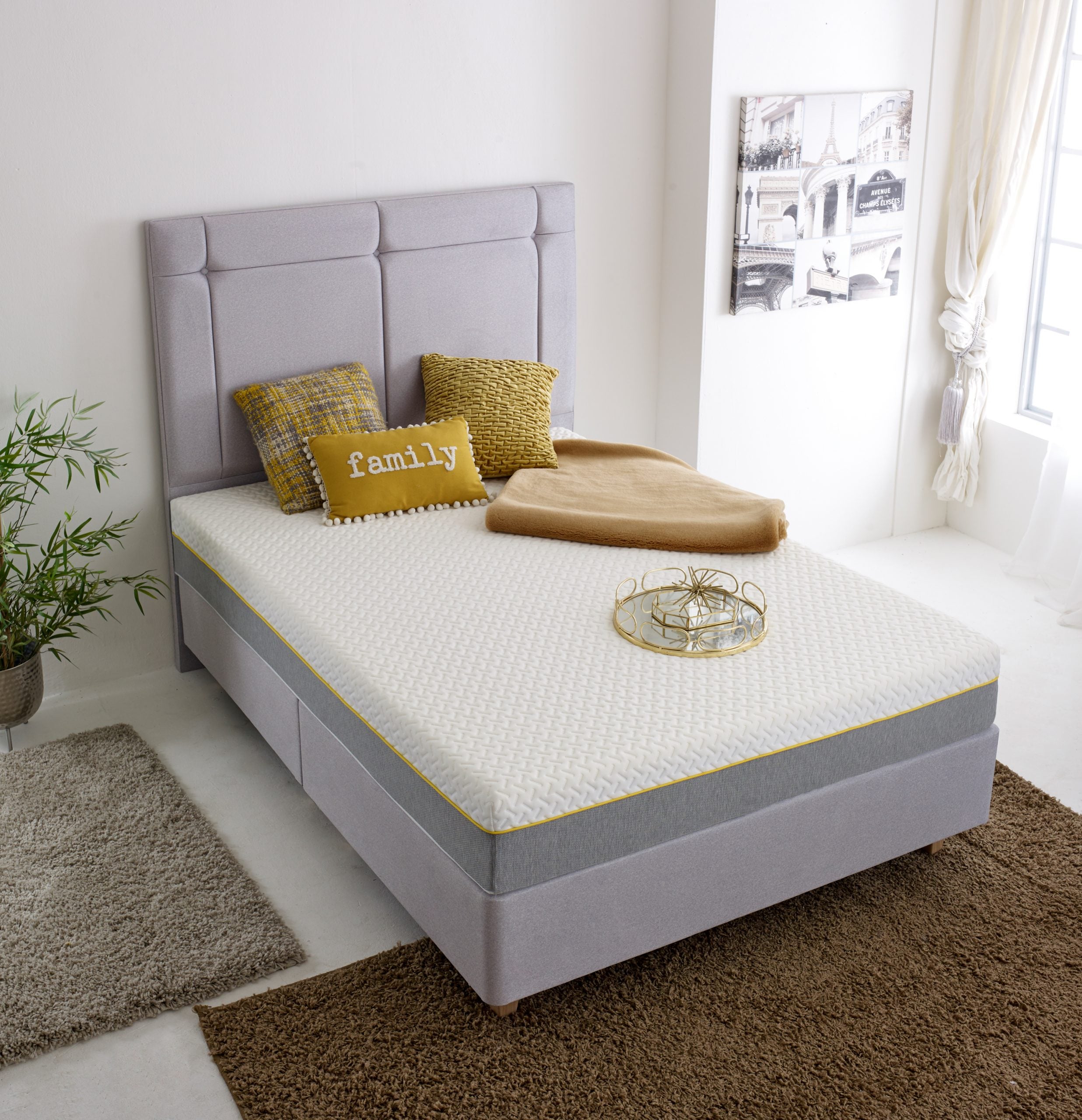 Platinum Plus Hybrid Memory Foam Mattress
