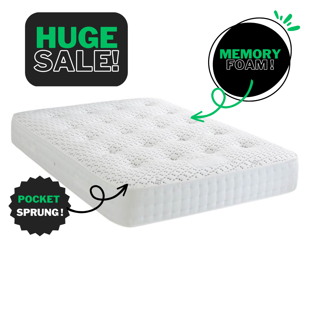 Tencel Memory Pocket 1000 Encapsulated Mattress