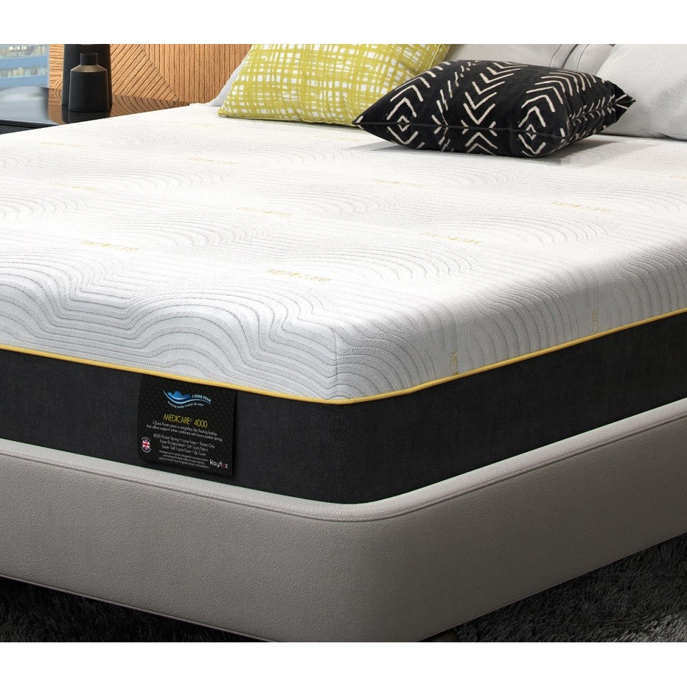 Kayflex I-Zone Foam Medicare 4000 Encapsulated Hybrid Pocket Sprung Mattress