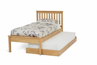 Serene Heather Shaker Guest Bed LFE (Honey Oak) Wooden Bed