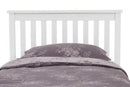 Serene Heather Shaker Guest Bed LFE (Opal White) Wooden Bed