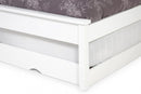 Serene Heather Shaker Guest Bed LFE (Opal White) Wooden Bed