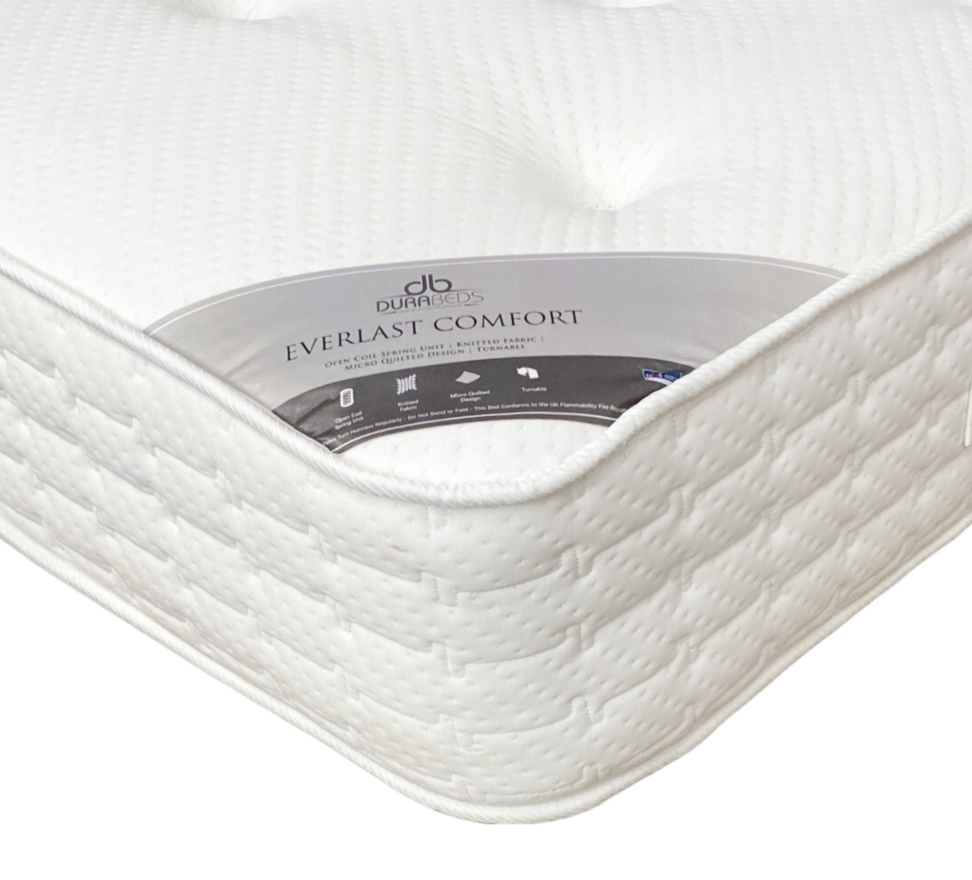 Dura Beds Everlast Comfort Backcare Mattress - Luxury Sleep