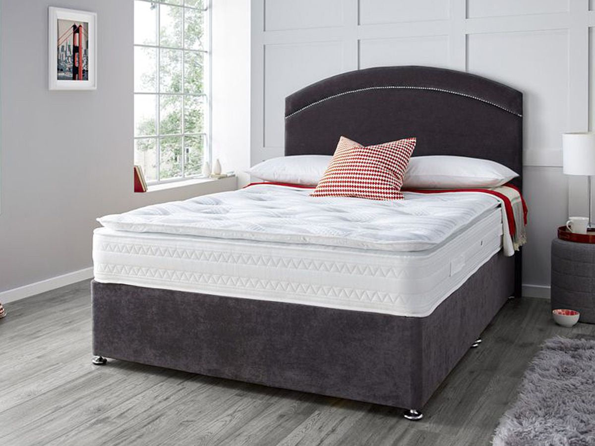 Giltedge Beds San Remo Pillowtop Divan Set – Plush Comfort