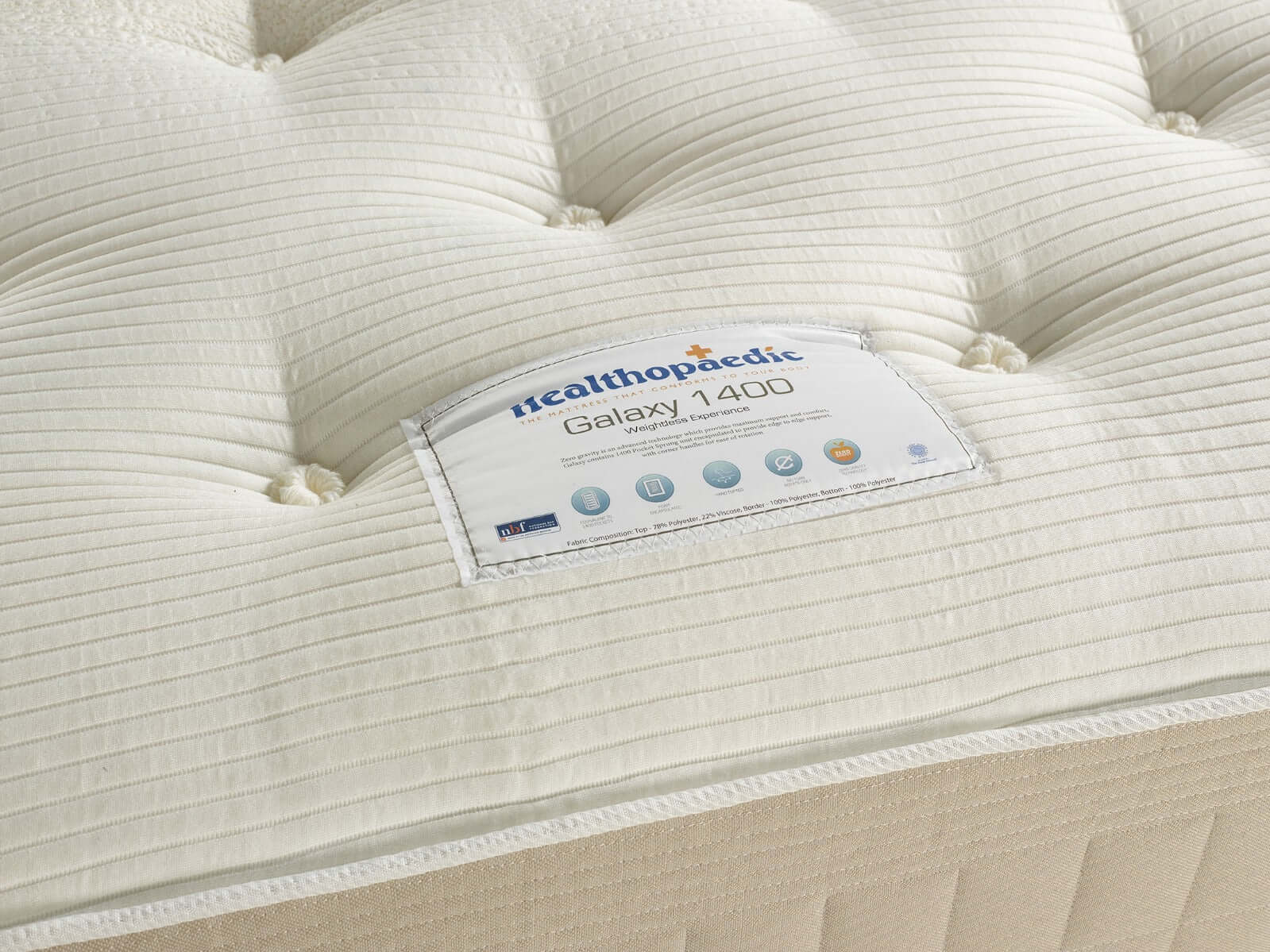 Galaxy 1400 Zero Gravity Pocket Sprung Mattress