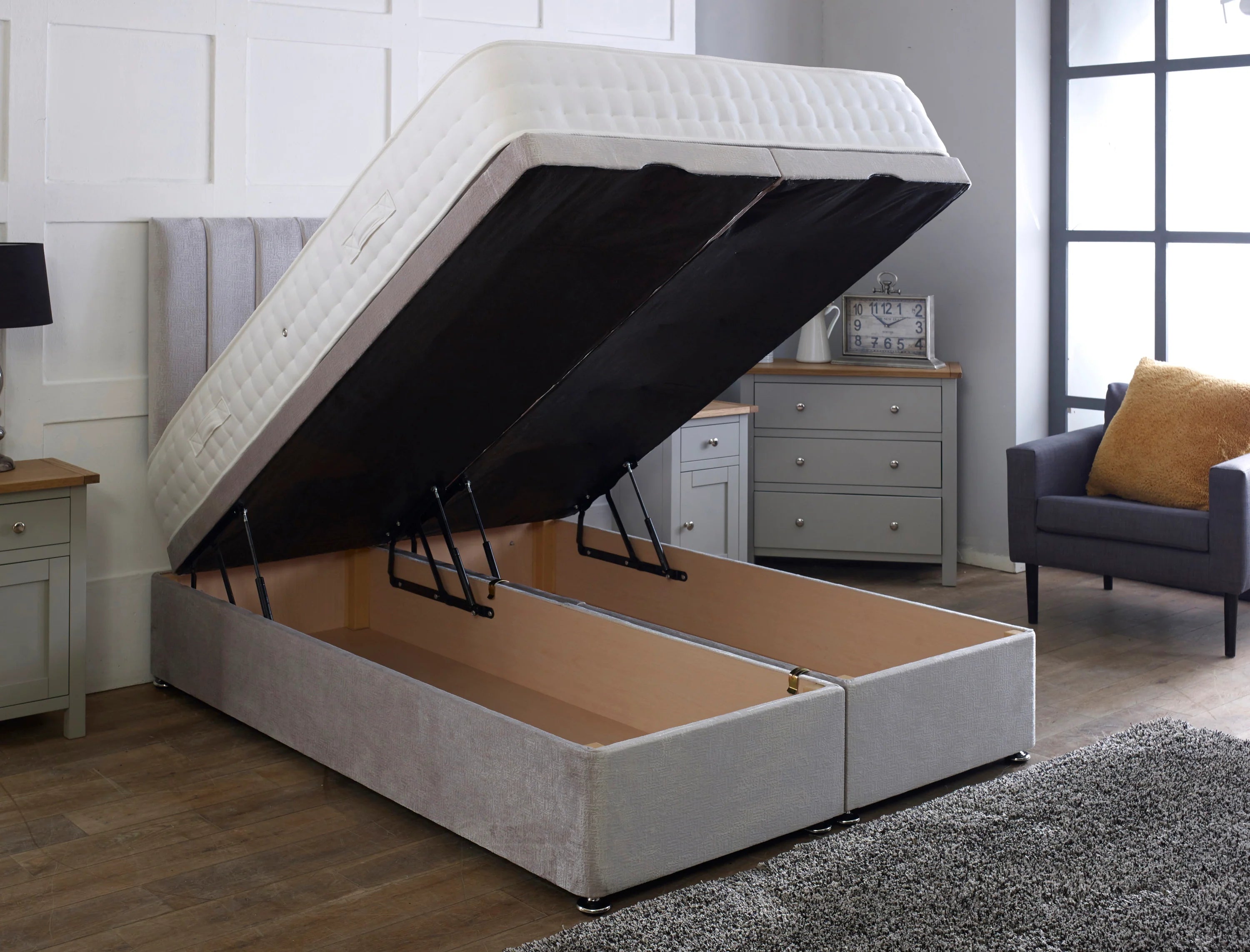 Giltedge Beds End Opening Ottoman Base