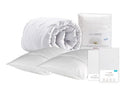 Ultimate Bedding Bundle: Protector, Memory Foam Pillows & Duvet