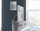 Titan Fabric TV Bed - Speakers + Sound Bar (Marbella Grey)