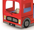 London Bus Wooden Kids Theme Bunk (Red)