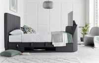 Medburn Fabric TV Ottoman Bed