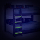 Domino Metal Kids Bunk Bed with Storage - Fun & Functional