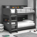 Domino Metal Kids Bunk Bed with Storage - Fun & Functional