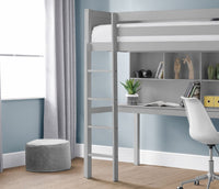 Titan High Sleeper Bunk (Dove Grey)