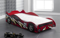 No21 Red Car Novelty Kids Bed
